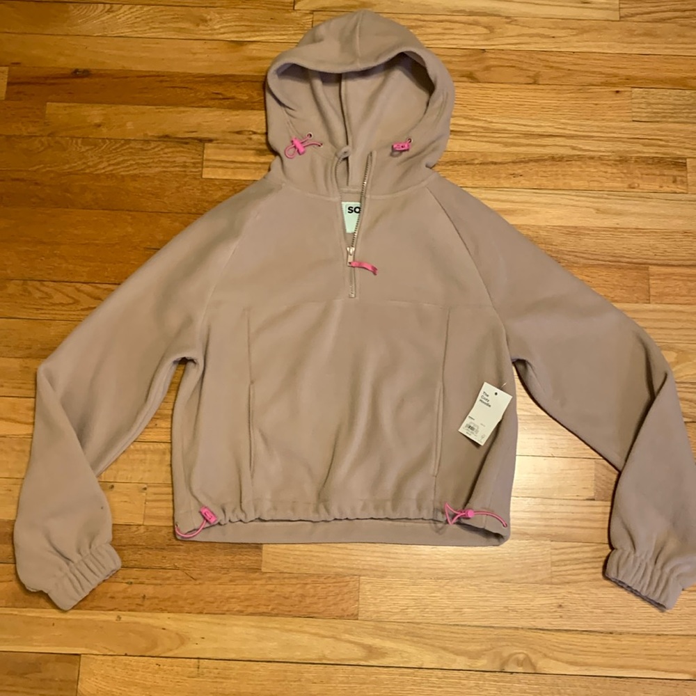 SO cropped fleece